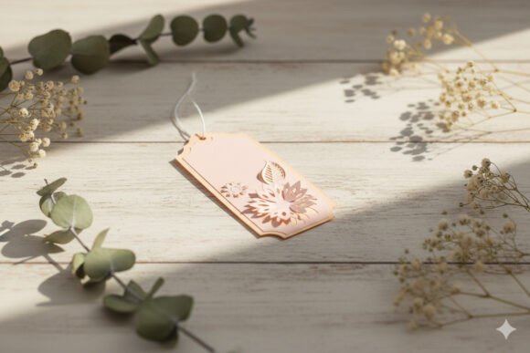 Elegant Florals Pop-Up 3D Gift Tag Review