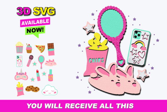 Sleepover Elements 3D SVG: A Review of Shapes for Modern Branding